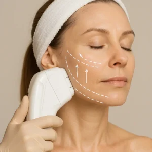 Woman having HI-FU to reduce wrinkles call LA LIPO Greater London (Camden) Now!