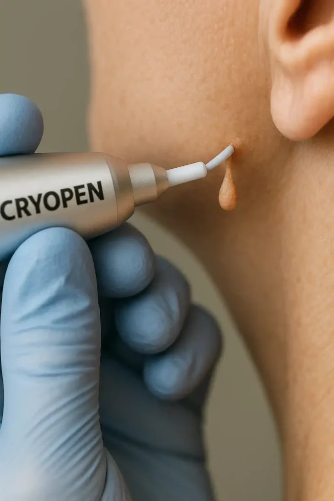 Cryopen for skin tags removal Greater London (Camden) speak to our team today!