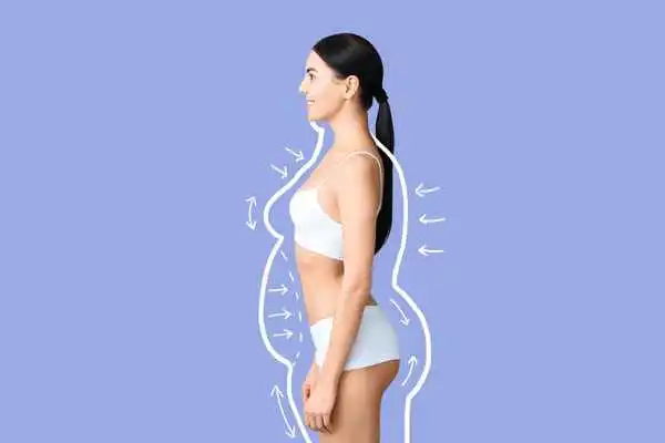 image of woman experiencing fat reduction treatment Greater London (Camden)