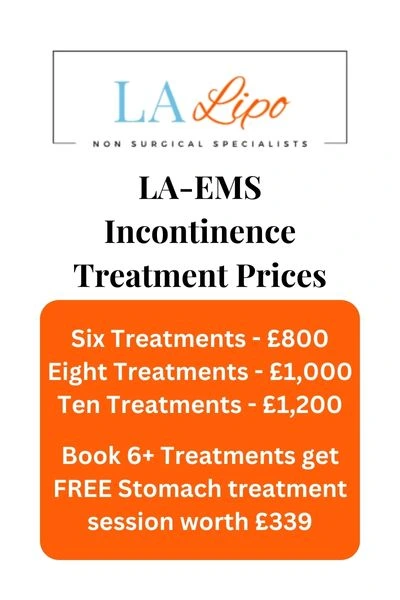 LA-EMS Incontinence Treatment Prices Greater London (Camden)
